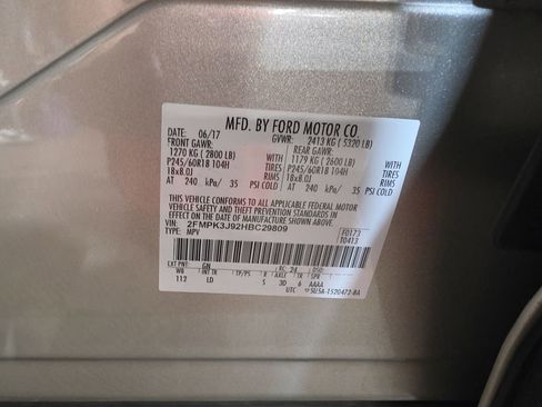 Used 2017 Ford Edge SEL w/ Equipment Group 201A FWD image 26