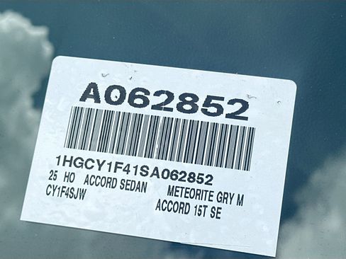 New 2025 Honda Accord SE image 26