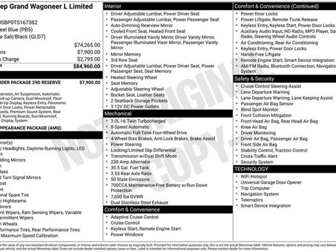 New 2026 Jeep Grand Wagoneer L Limited image 4
