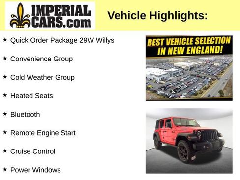 Used 2023 Jeep Wrangler Unlimited w/ Cold Weather Group AWD/4WD image 3