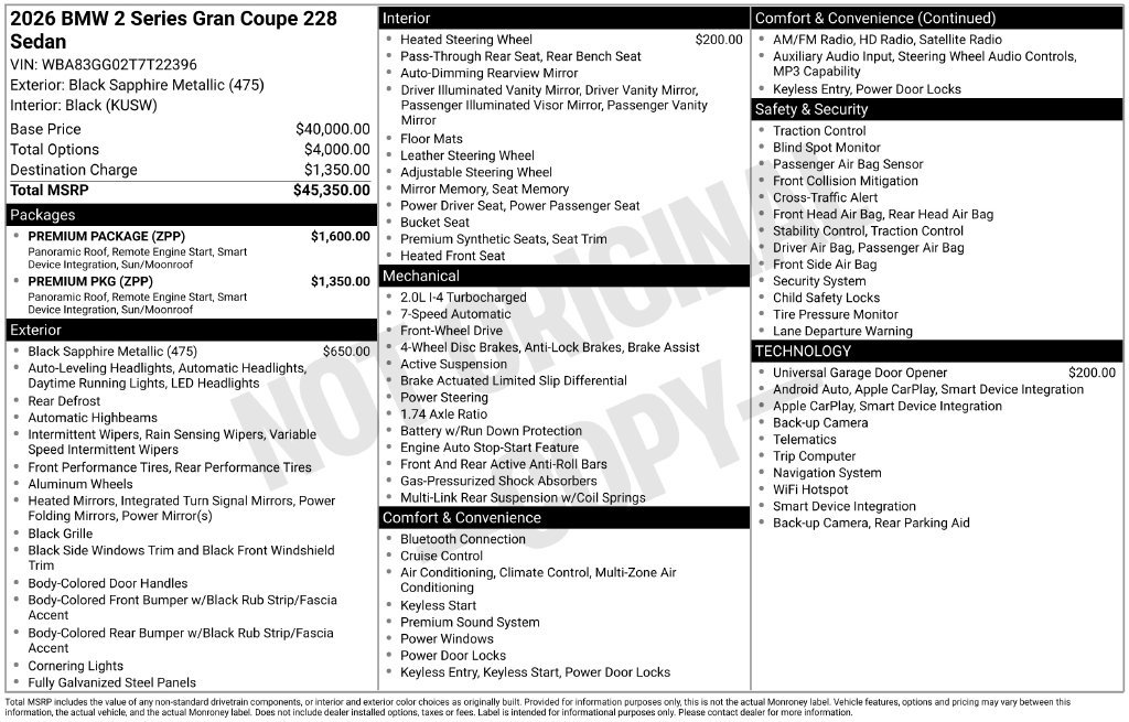 Used 2026 BMW 228i FWD image 37