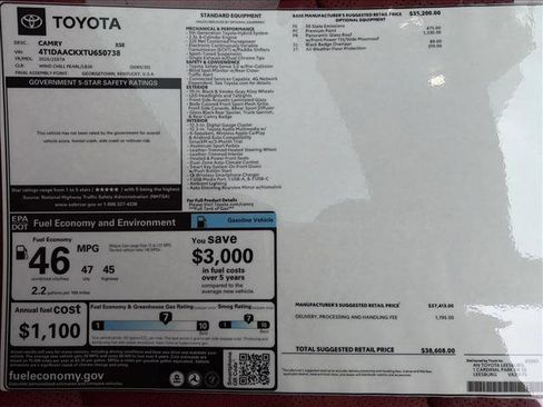 Used 2026 Toyota Camry XSE image 25