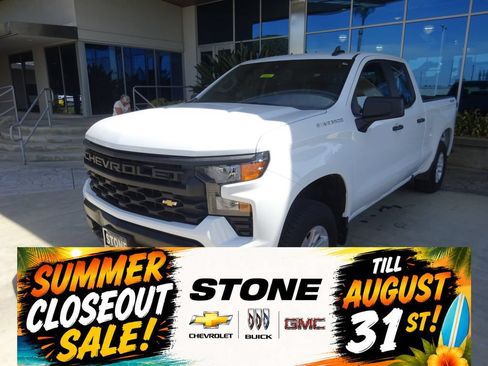 Certified 2025 Chevrolet Silverado 1500 W/T w/ Trailering Package AWD/4WD image 3