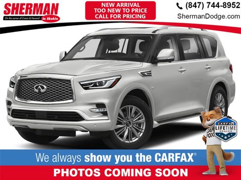 Used 2019 INFINITI QX80 Luxe w/ 22" Wheel Package AWD/4WD image 1