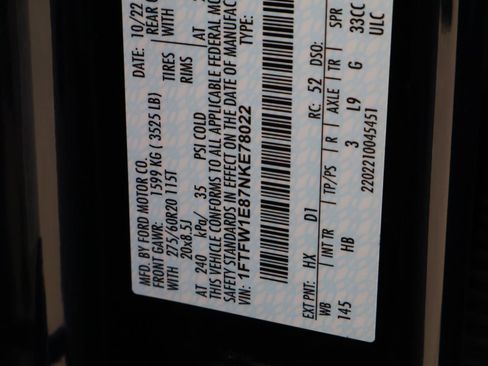 Used 2022 Ford F150 Lariat w/ Max Trailer Tow Package image 23