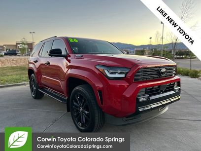 Used 2026 Toyota 4Runner Platinum