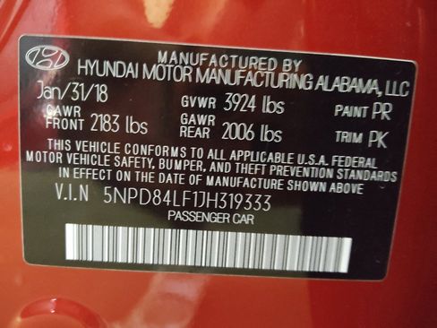 Used 2018 Hyundai Elantra SEL FWD image 33