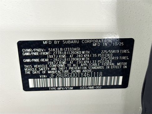 New 2026 Subaru Outback Limited XT image 31