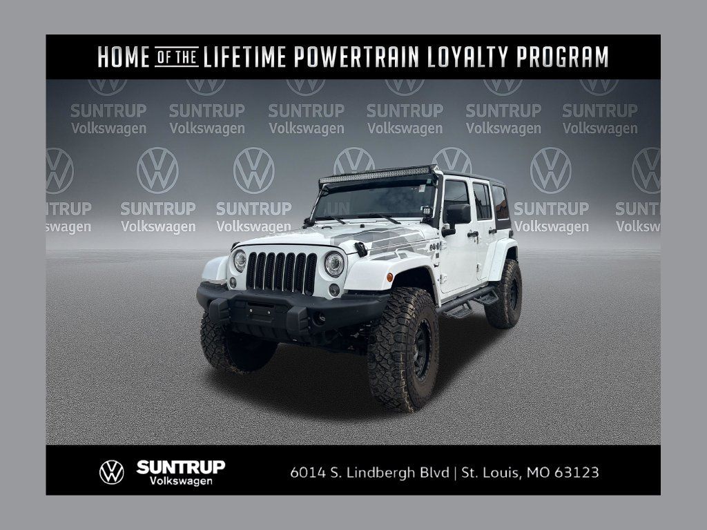 Used 2017 Jeep Wrangler Unlimited Sahara AWD/4WD image 1
