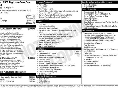 Used 2022 RAM 1500 Big Horn AWD/4WD image 9