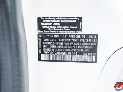 Used 2016 Porsche Cayman GT4 RWD image 75