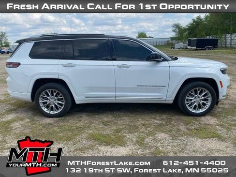 Used 2021 Jeep Grand Cherokee L Summit w/ Luxury Tech Group V AWD/4WD image 1