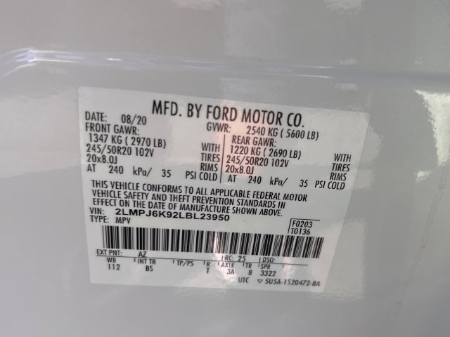 Used 2020 Lincoln Nautilus Reserve FWD image 36