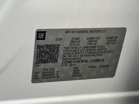 Used 2020 Chevrolet Traverse RS w/ LPO, Floor Liner Package image 22