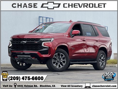 Certified 2023 Chevrolet Tahoe Z71 w/ Z71 Off-Road Package AWD/4WD image 1