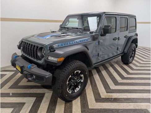 Used 2024 Jeep Wrangler Unlimited Rubicon 4xe AWD/4WD image 1