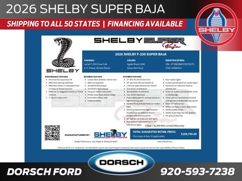 New 2026 Ford F250 Lariat w/ Black Appearance Package AWD/4WD image 2