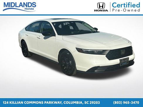 Certified 2025 Honda Accord SE image 1