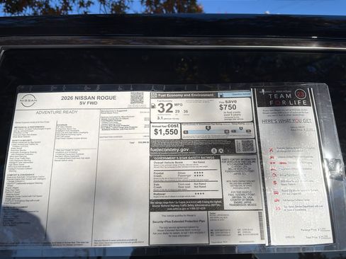 New 2026 Nissan Rogue SV w/ Cold Weather Package image 12