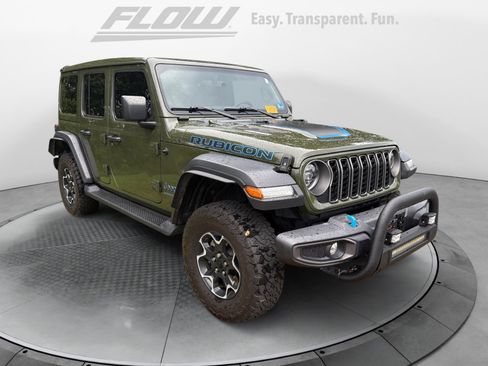 Used 2023 Jeep Wrangler Unlimited Rubicon 4xe w/ Cold Weather Group AWD/4WD image 1