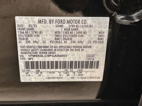 Used 2023 Ford Explorer King Ranch w/ Technology Package AWD/4WD image 22