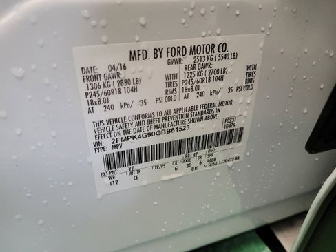 Used 2016 Ford Edge SE AWD/4WD image 33