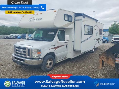 Used 2013 Ford E-450 and Econoline 450 Super Duty w/ Motorhome Prep Pkg RWD image 3