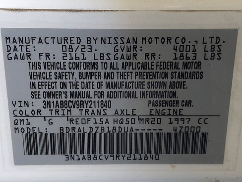 Used 2024 Nissan Sentra SV image 33