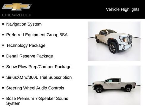 Used 2025 GMC Sierra 3500 Denali w/ Denali Reserve Package AWD/4WD image 5
