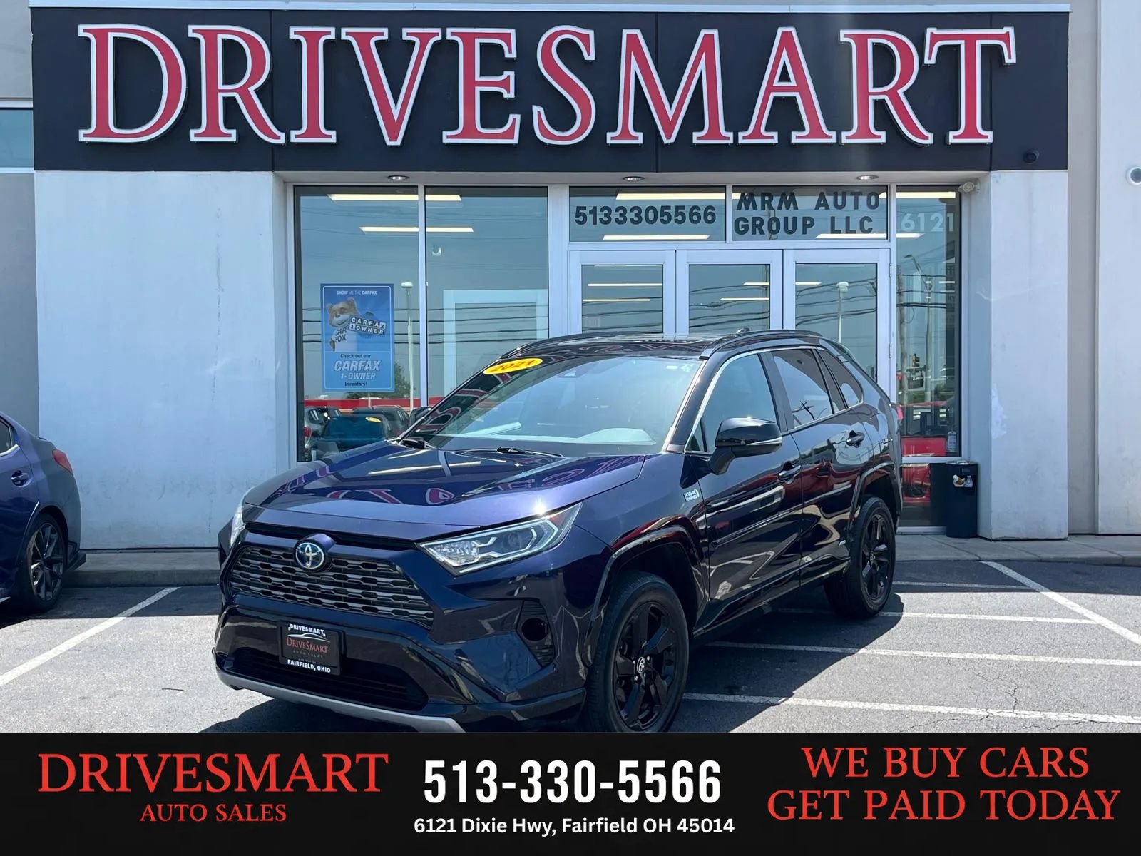 Used 2021 Toyota RAV4 XSE AWD/4WD image 1