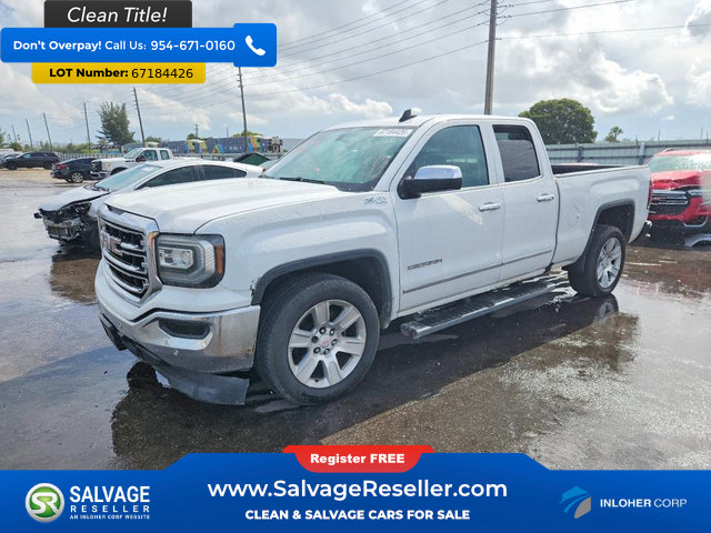 Used 2016 GMC Sierra 1500 SLT w/ SLT Premium Package AWD/4WD image 1