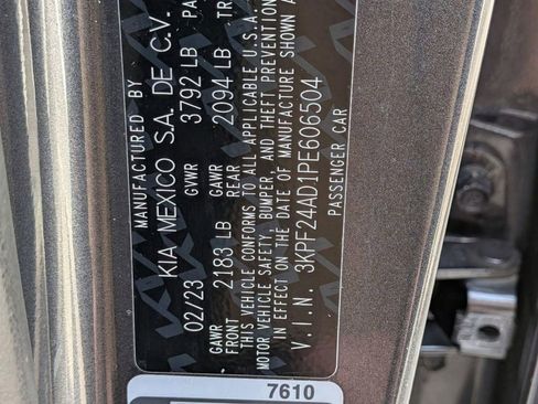 Certified 2023 Kia Forte LXS w/ LXS Technology Package FWD image 27
