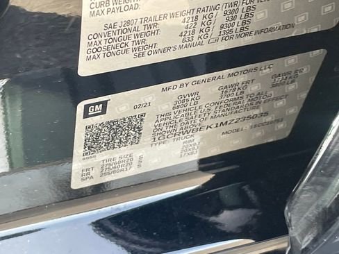 Used 2021 Chevrolet Silverado 1500 Custom image 34