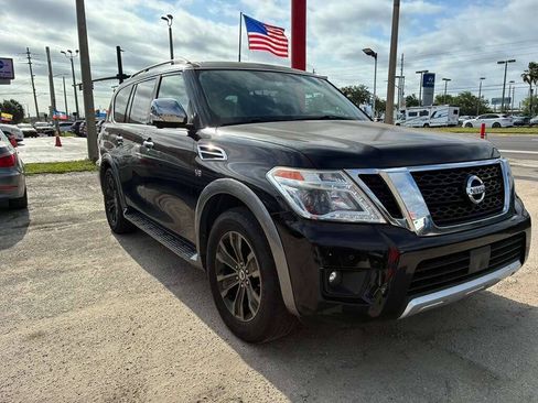 Used 2018 Nissan Armada Platinum w/ Captain Seat Package AWD/4WD image 2
