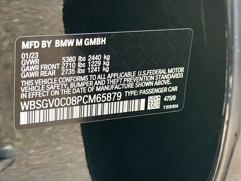 Used 2023 BMW M8 Gran Coupe xDrive Competition w/ M Carbon Exterior Package image 45
