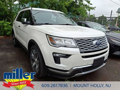 Certified 2018 Ford Explorer Platinum