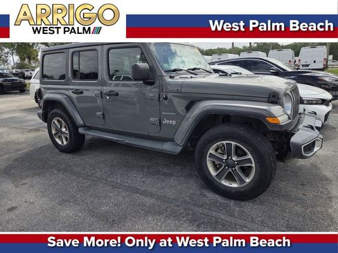 Used 2018 Jeep Wrangler Unlimited Sahara image 1