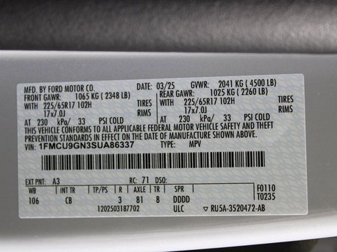 Certified 2025 Ford Escape Active image 23