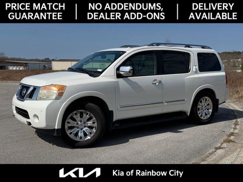 Used 2015 Nissan Armada Platinum w/ 2nd Row Captain Seat Package image 4