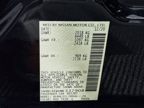 Used 2021 Nissan Altima 2.5 SL AWD/4WD image 33