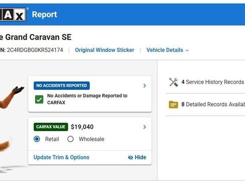 Used 2019 Dodge Grand Caravan SE w/ UConnect Hands-Free Group FWD image 15