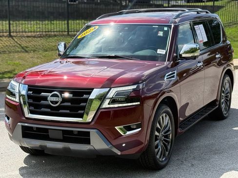 Used 2024 Nissan Armada Platinum w/ Captain's Chairs Package AWD/4WD image 11