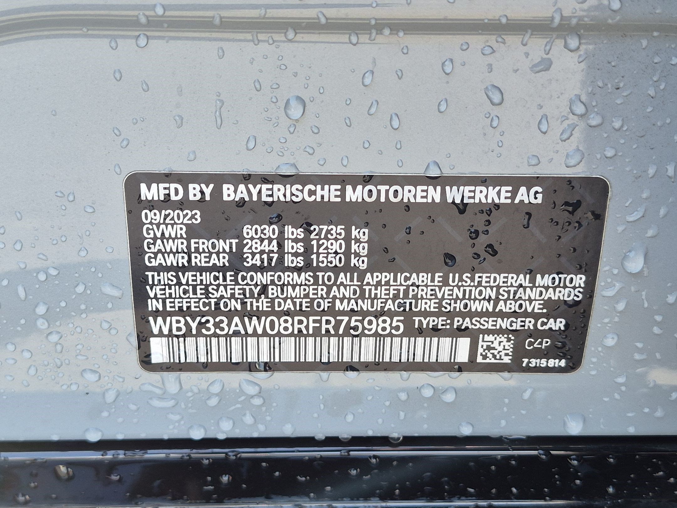 Certified 2024 BMW i4 M50 AWD/4WD image 32