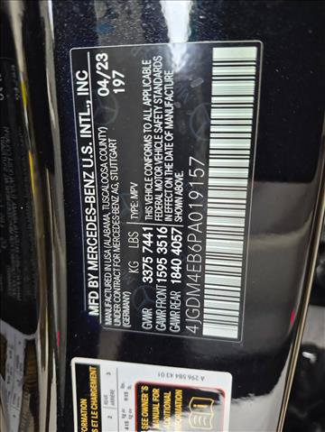 Certified 2023 Mercedes-Benz EQS 580 4MATIC SUV image 23