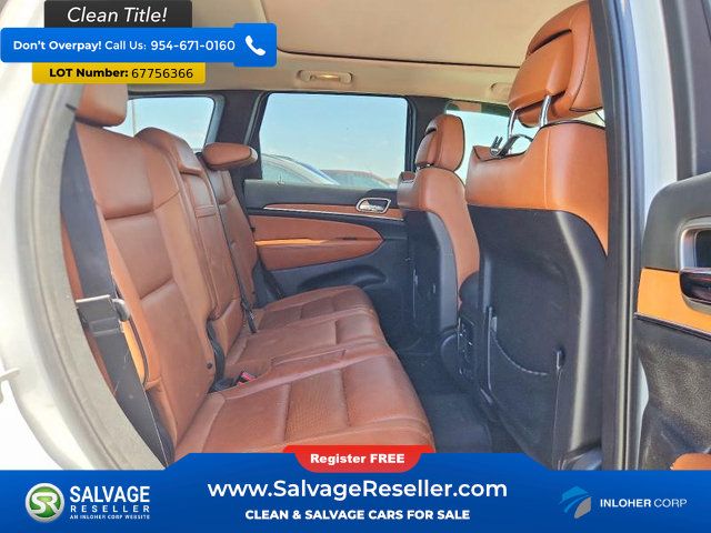 Used 2013 Jeep Grand Cherokee Overland AWD/4WD image 15