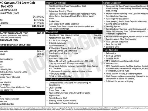 Used 2023 GMC Canyon AT4 w/ Canyon Safety Plus Package AWD/4WD image 25