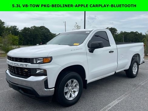 Used 2021 Chevrolet Silverado 1500 W/T w/ WT Fleet Convenience Package RWD image 1