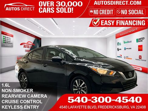 Used 2021 Nissan Versa SV FWD image 1