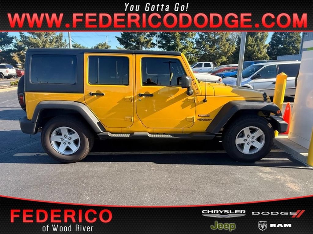 Used 2015 Jeep Wrangler Unlimited Sport w/ Quick Order Package 24S AWD/4WD image 1