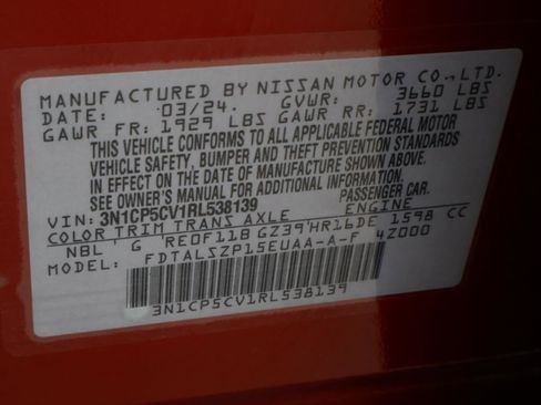 Used 2024 Nissan Kicks SV FWD image 21